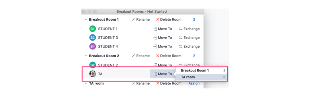 zoom breakout rooms